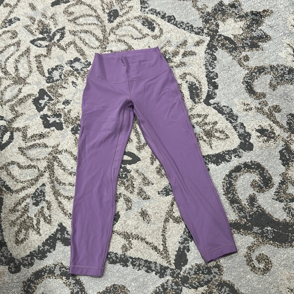 Lulu🍋 wisteria purple Align High-Rise Pant size 6 - Picture 9 of 10